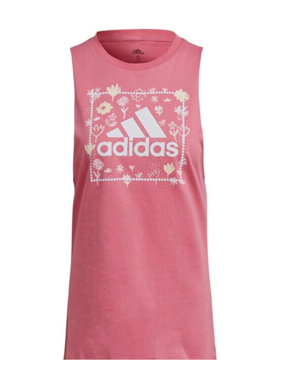 Adidas GS4142 W SOFT FLRL TNK Tank rose tone/white Small